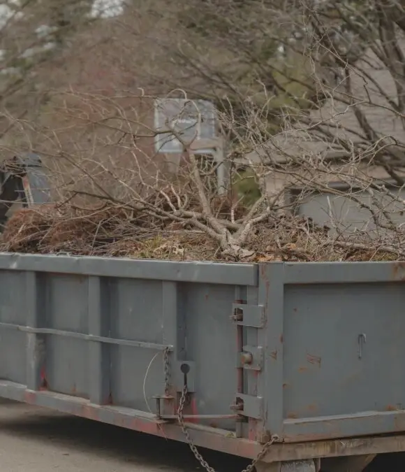 A Royal Acres cleanup, loaded and ready for the dump run